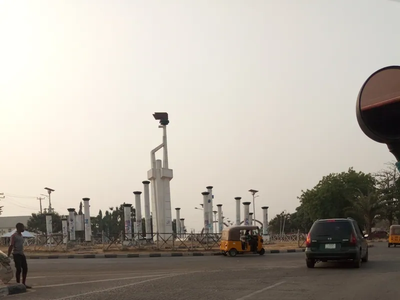The city gate of Minna, Niger State