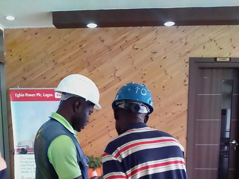 Administration block of Egbin Thermal Power Station, Lagos State