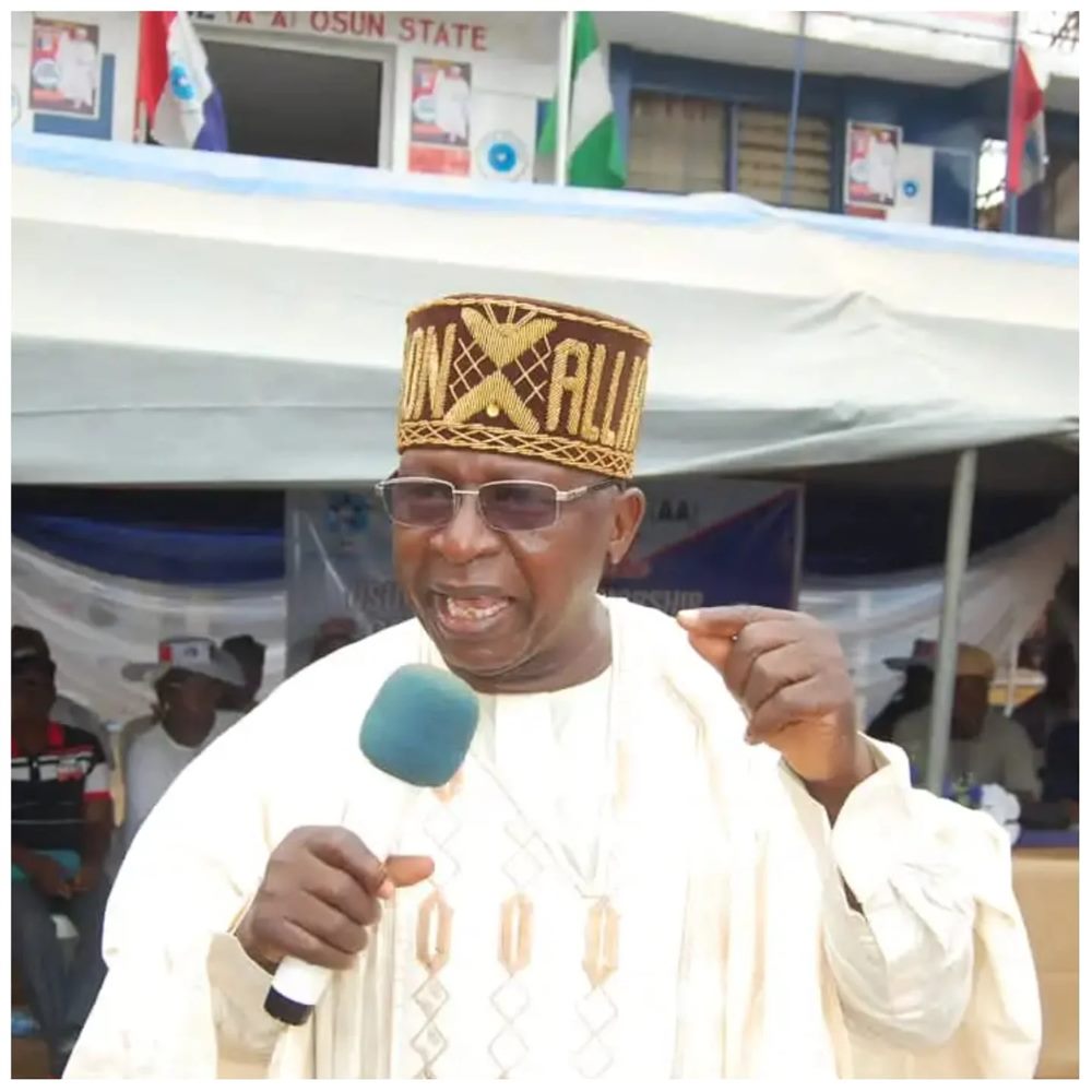 Photograph: Rufai Adekunle Omo-Aje, AA presidential candidate