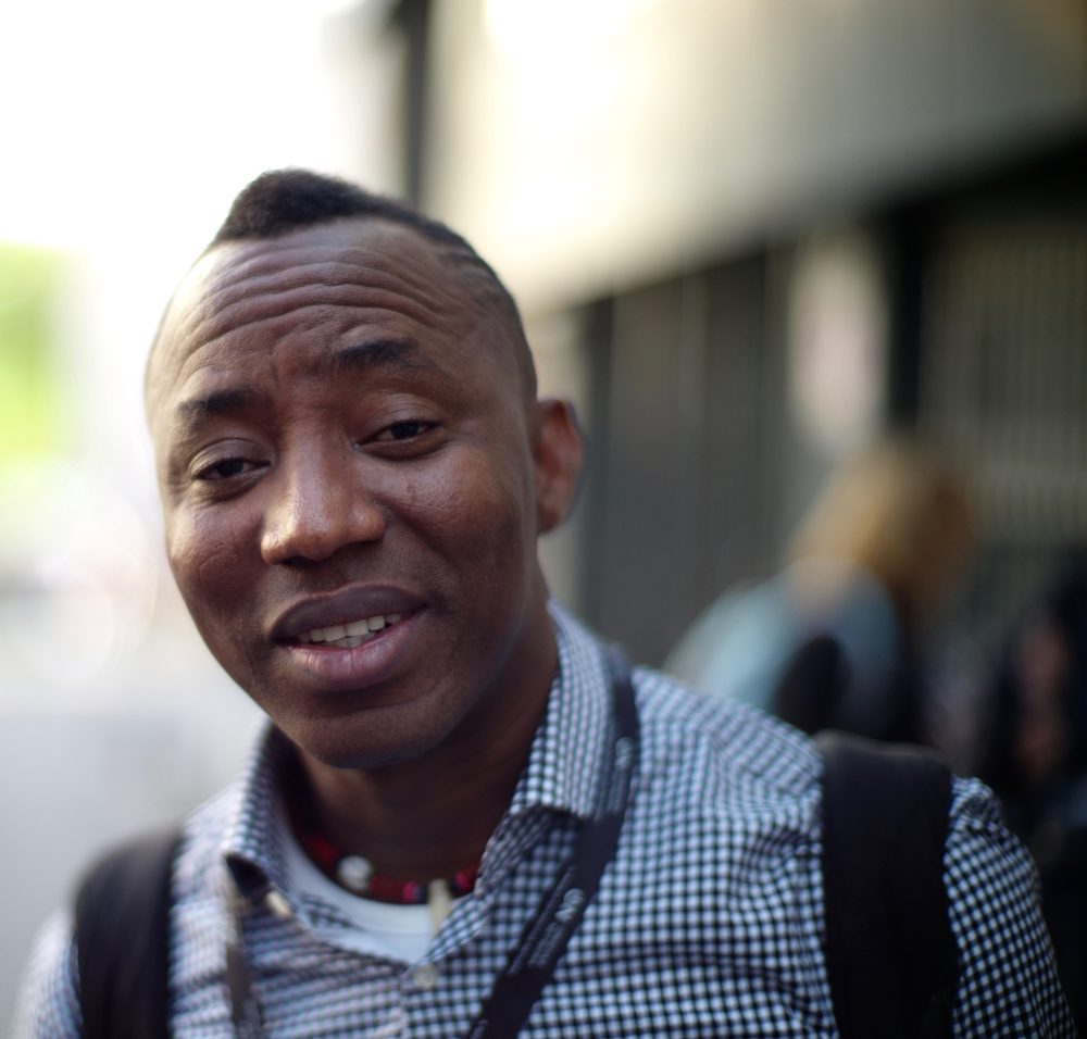 Photograph: Omoyele Sowore, AAC presidential candidate