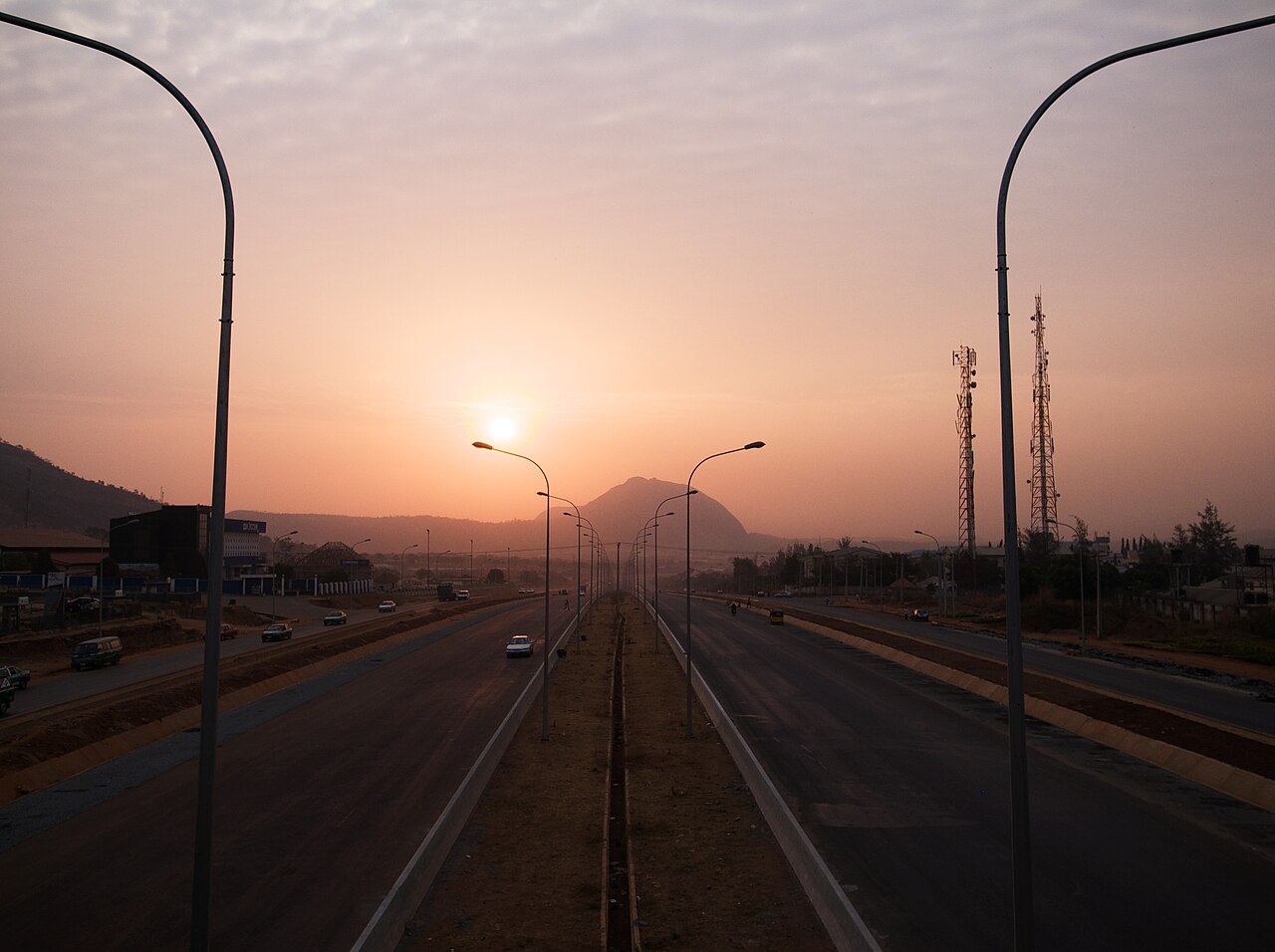 Photograph: The Presidential Villa, Abuja