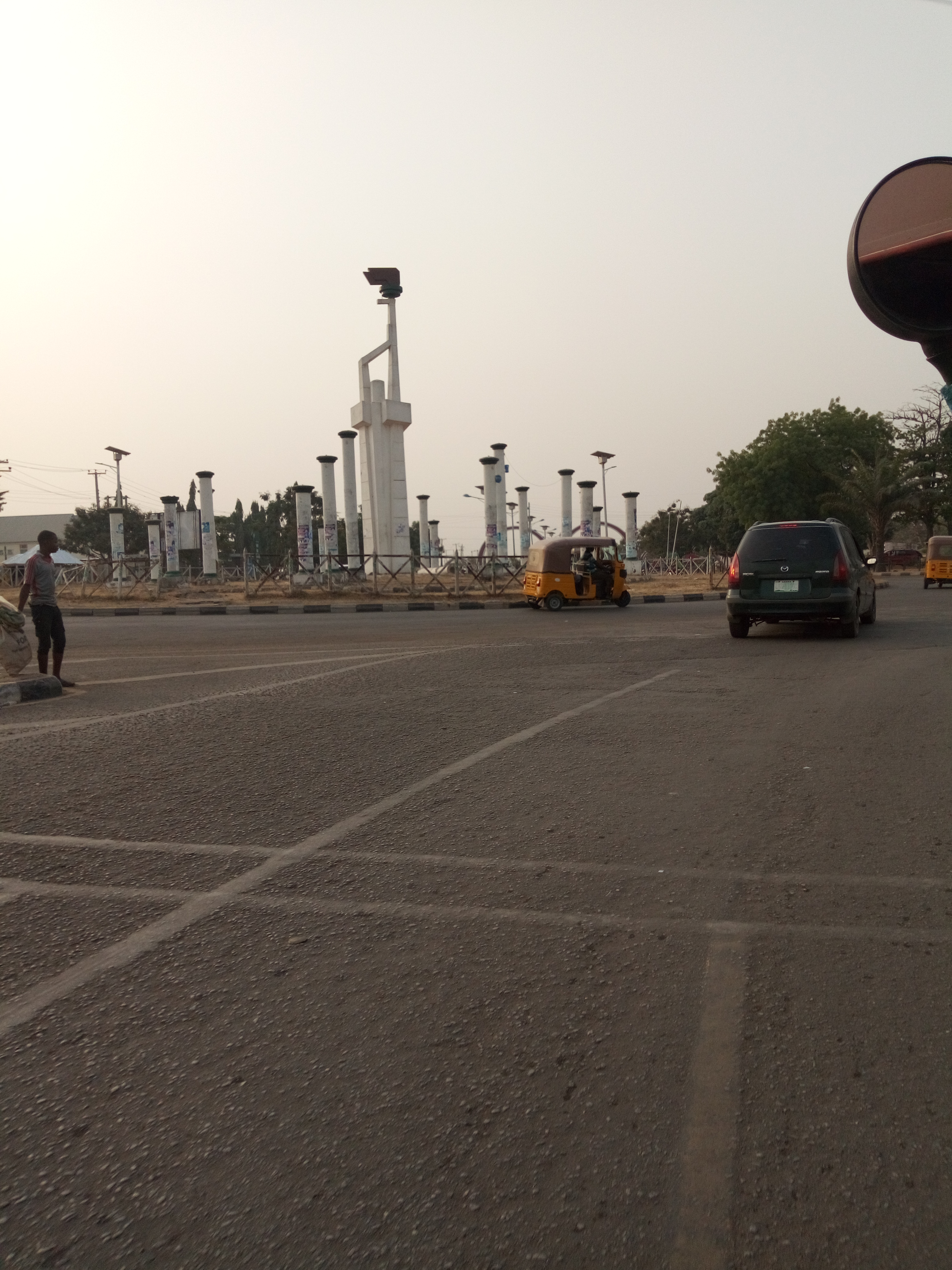 The city gate of Minna, Niger State