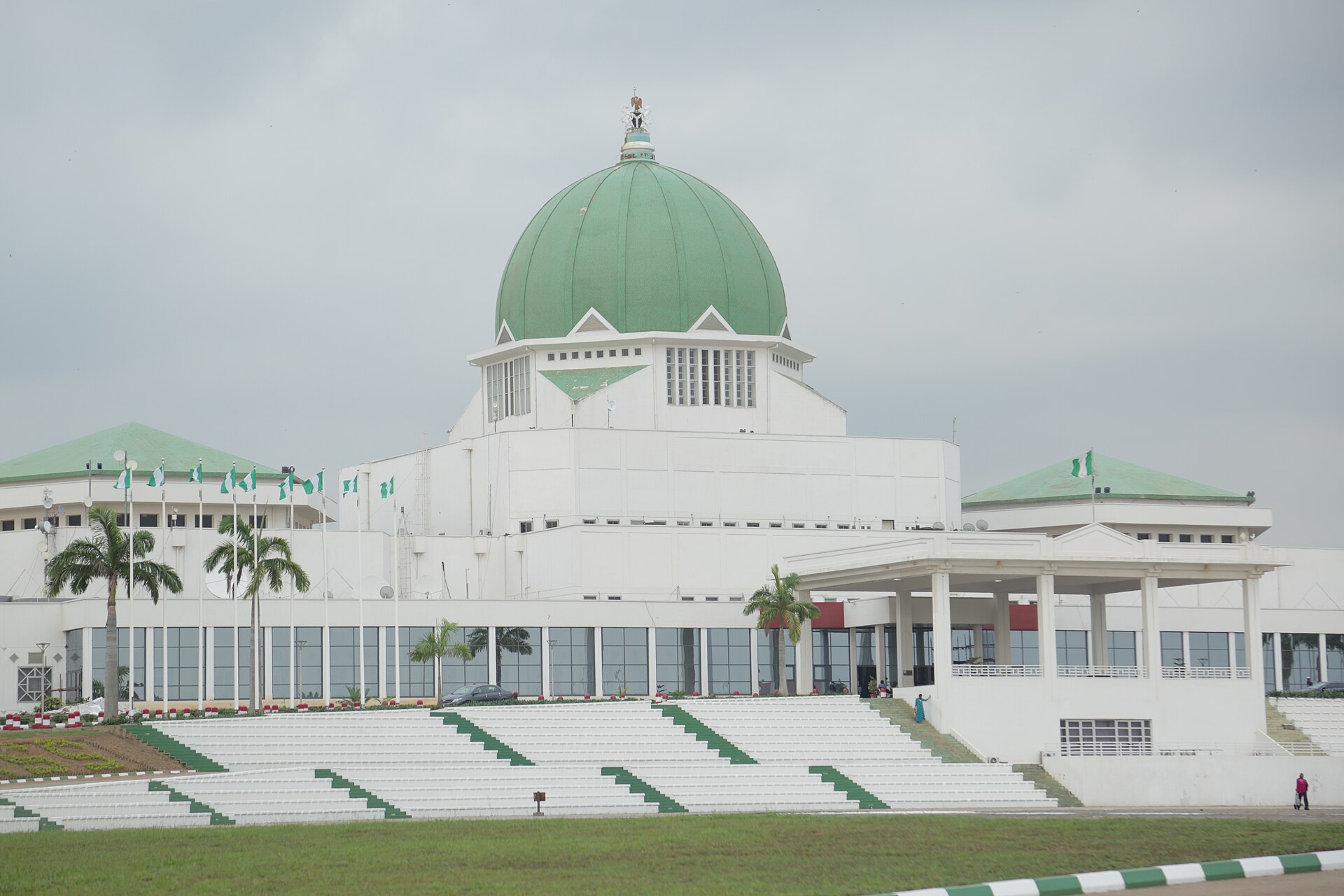 The National Assembly building in Abuja, home of the Senate and House of Representatives, the offices to which Section 145 declarations are addressed