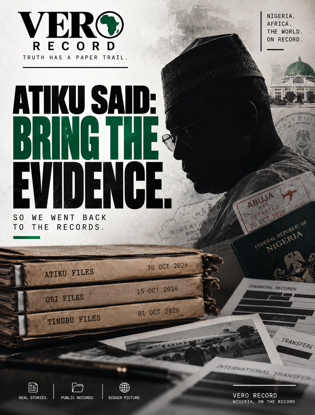Illustration: ATIKU SAID: BRING THE EVIDENCE