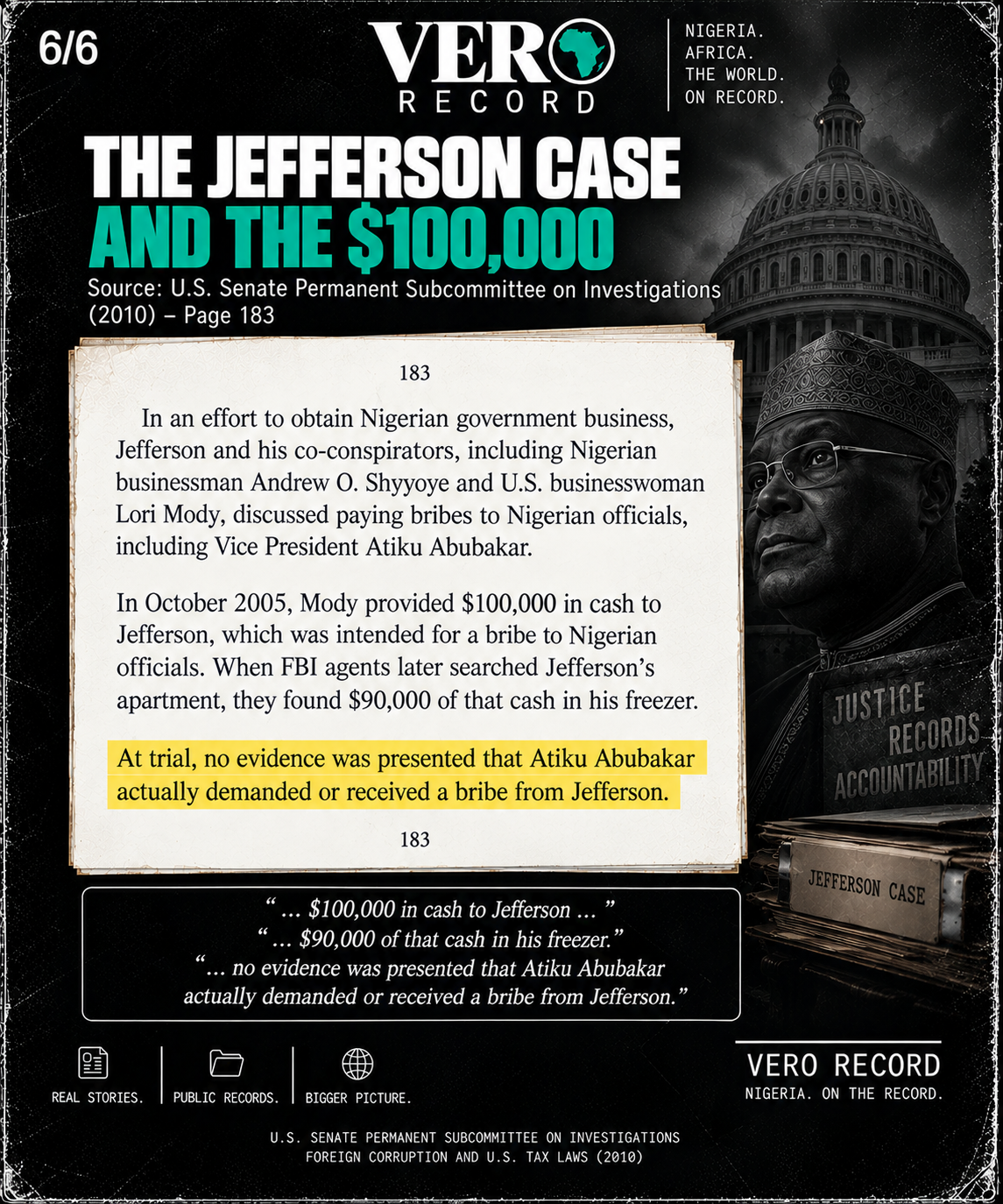 Illustration: ATIKU SAID: BRING THE EVIDENCE - graphic 6