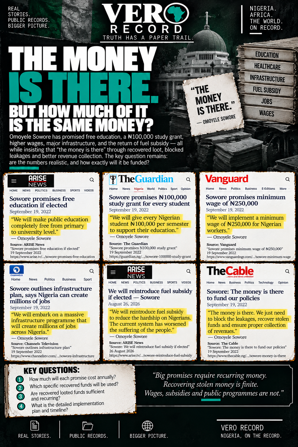 Illustration: Sowore Says The Money Is There. The Numbers Tell A More Co - graphic 9