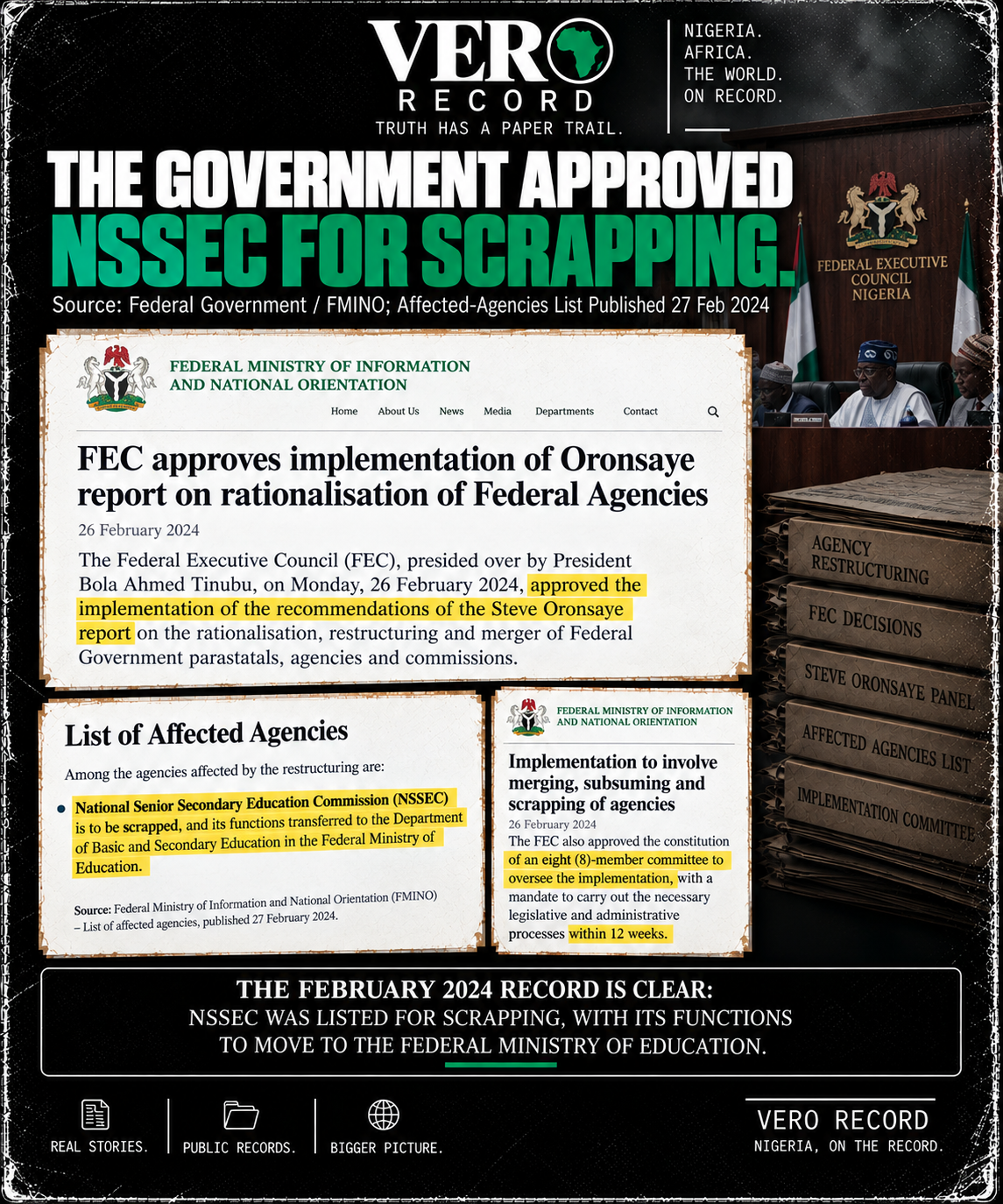 Illustration: TINUBU ORDERED A FORENSIC AUDIT OF THE SYSTEM. WE STARTED  - graphic 2