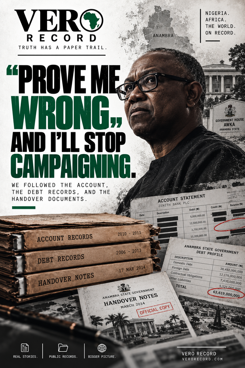 Illustration: Peter Obi gave Nigerians an account number and said: prove - graphic 1
